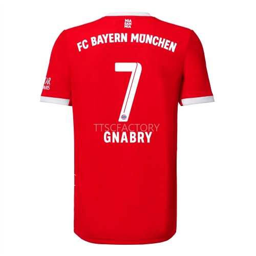 Bayern München Gnabry 7 Fodboldtrøjer Hjemmebanesæt 2022/23 Kort ærmer Bayern München Gnabry 7 Fodboldtrøjer Hjemmebanesæt 2022/23 Kort ærmer
